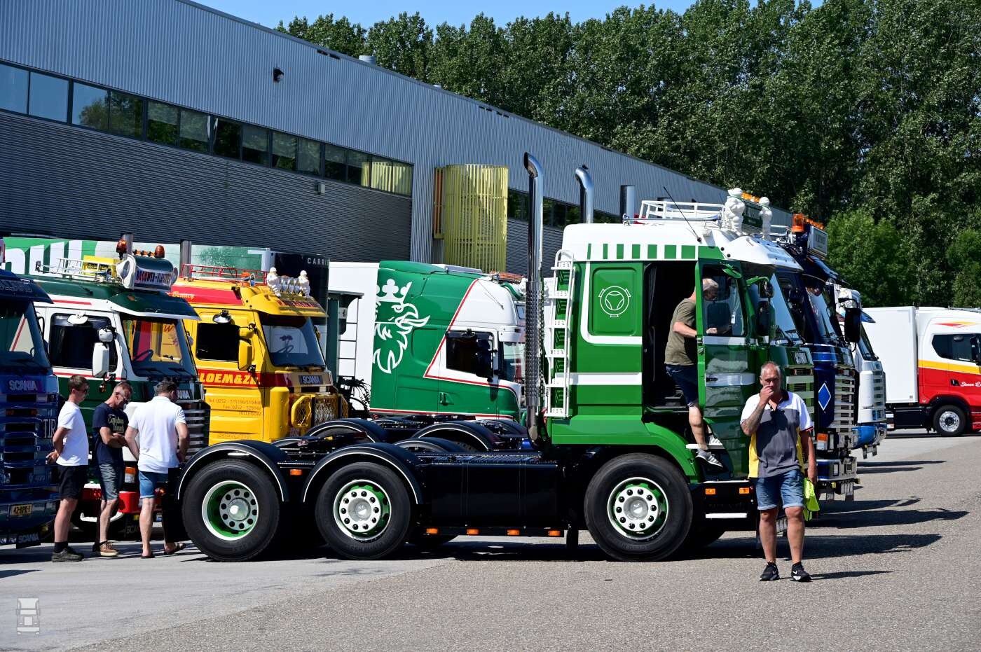 West-Friese Scania 143 truck tour